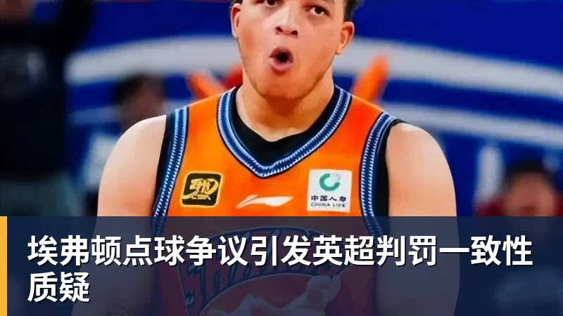 埃弗顿点球争议引发英超判罚一致性质疑